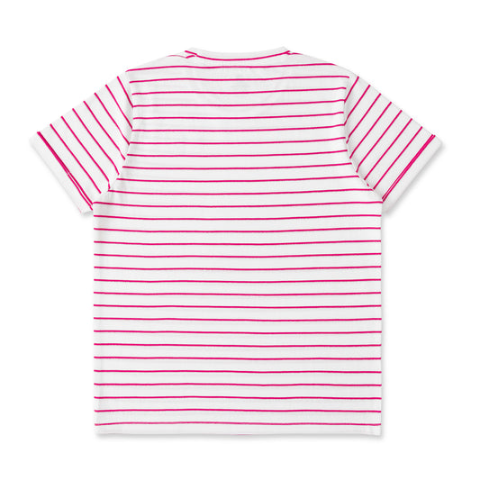 Blissberry Casual Striped Fashion Tops For Girls-BBK-YDT-01 PINK-BIG