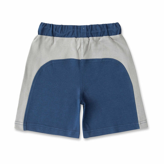 Claziboys Casual Graphic Print Fashion Shorts For Boys CLZ-SH-02 BLUE-MINI