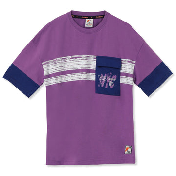 Claziboys Cotton Round Neck T Shirt for boys Clz-aw-t-04 Purple