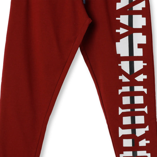 Claziboys Cotton Joggers for boys Clz-aw-jg-10 Red