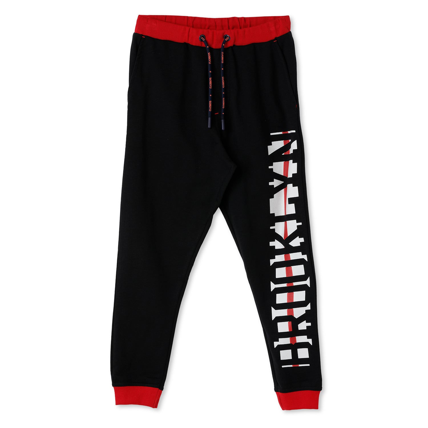 Claziboys Cotton Joggers for boys Clz-aw-jg-10 Black