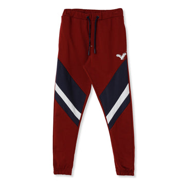 Claziboys Cotton Joggers for boys Clz-aw-jg-11 Red