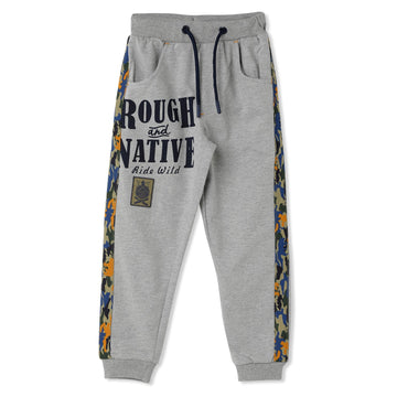 Kiddokio Cotton Joggers for boys Kdk-aw-tr-10 Grey