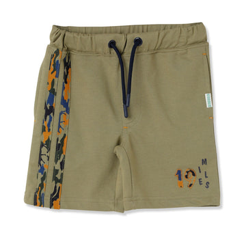 Kiddokio Cotton Shorts for boys Kdk-aw-sh-06 Green