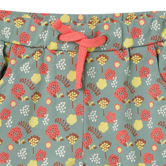 Blissberry Cotton Trendy Shorts for Girls Bbk-aw-b08 Green