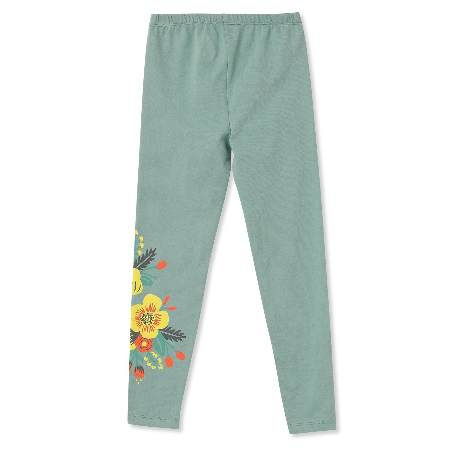 Blissberry Fashion Cotton leggings for Girls Bbk-aw-b12 Green