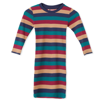 Blissberry Cotton Round Neck Tees for Girls Bbk-aw-t20 Green